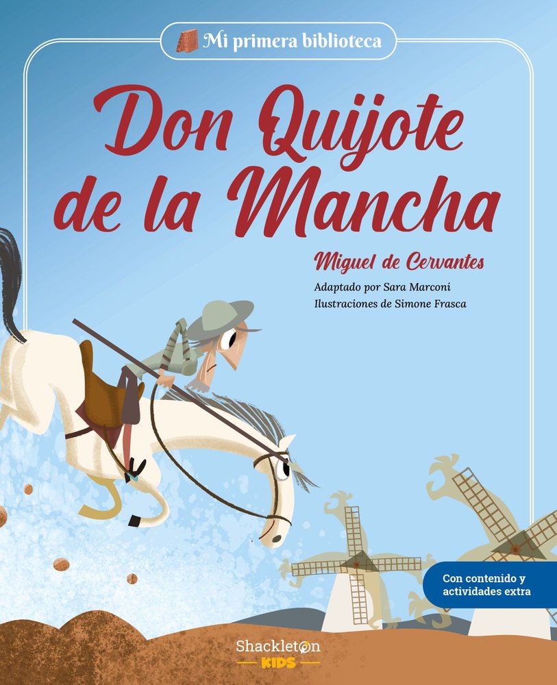 DON QUIJOTE DE LA MANCHA, de MARCONI, SARA | portada del libro