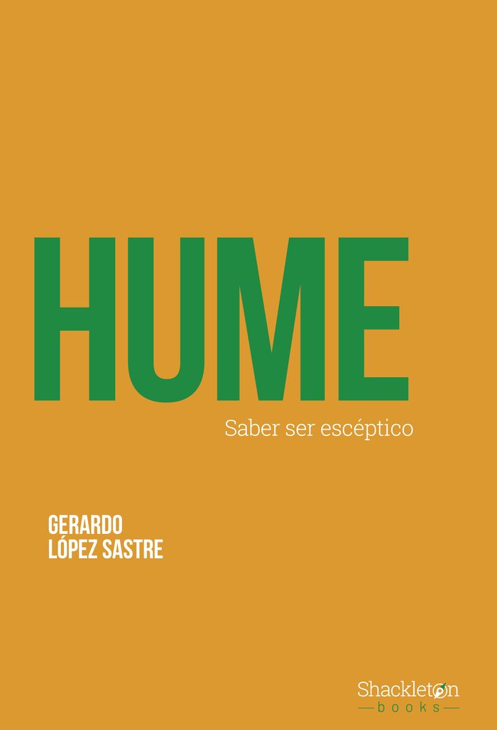HUME, de LOPEZ SASTRE, GERARDO | portada del libro