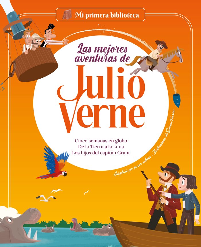 LAS MEJORES AVENTURAS DE JULIO VERNE. VOL. 2, de VV.AA. | portada del libro