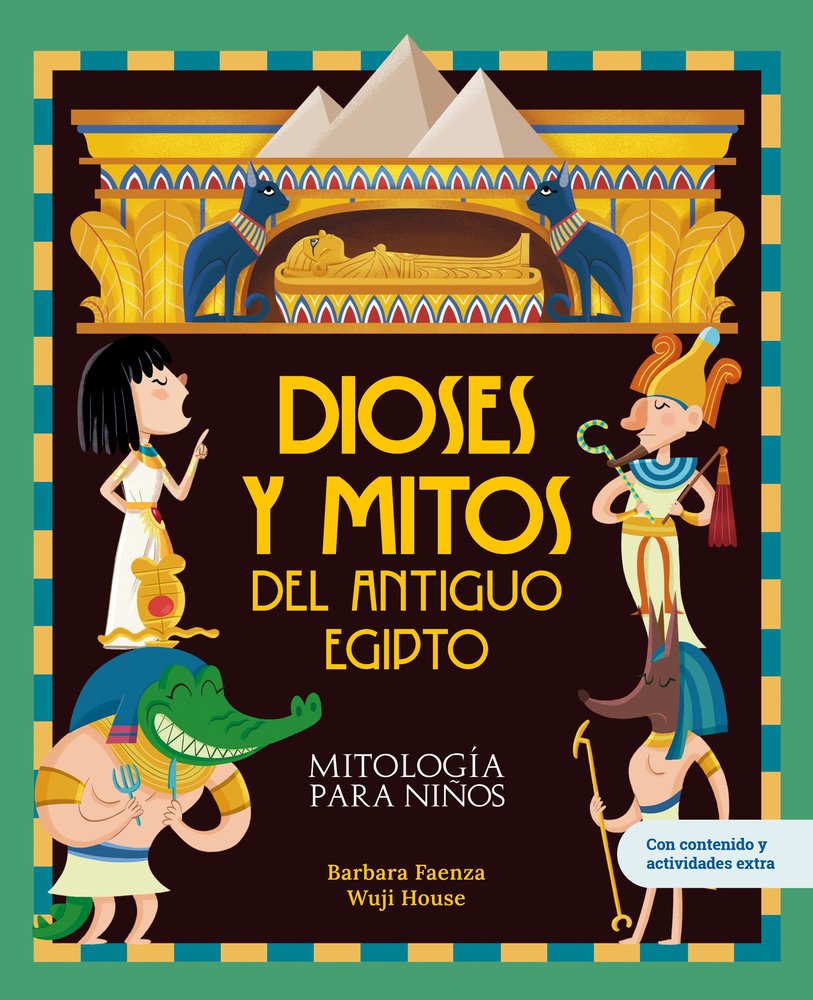 DIOSES Y MITOS DEL ANTIGUO EGIPTO, de FAENZA, BARBARA | portada del libro