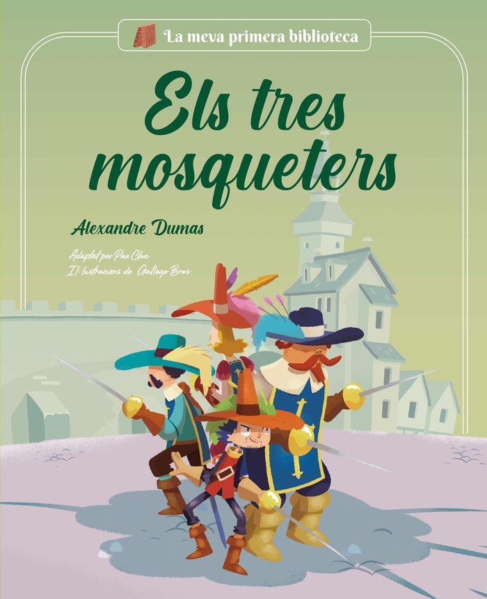 ELS TRES MOSQUETERS, de CLUA SARRO, PAU | portada del libro