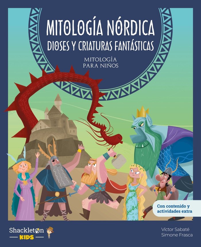 MITOLOGIA NORDICA DIOSES Y CRIATURAS FANTASTICAS, de SABATE,VICTOR | portada del libro