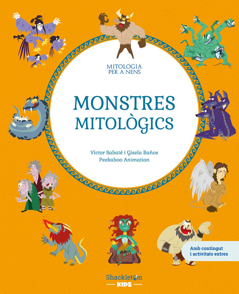 MONSTRES MITOLOGICS, de SABATE, VICTOR | portada del libro