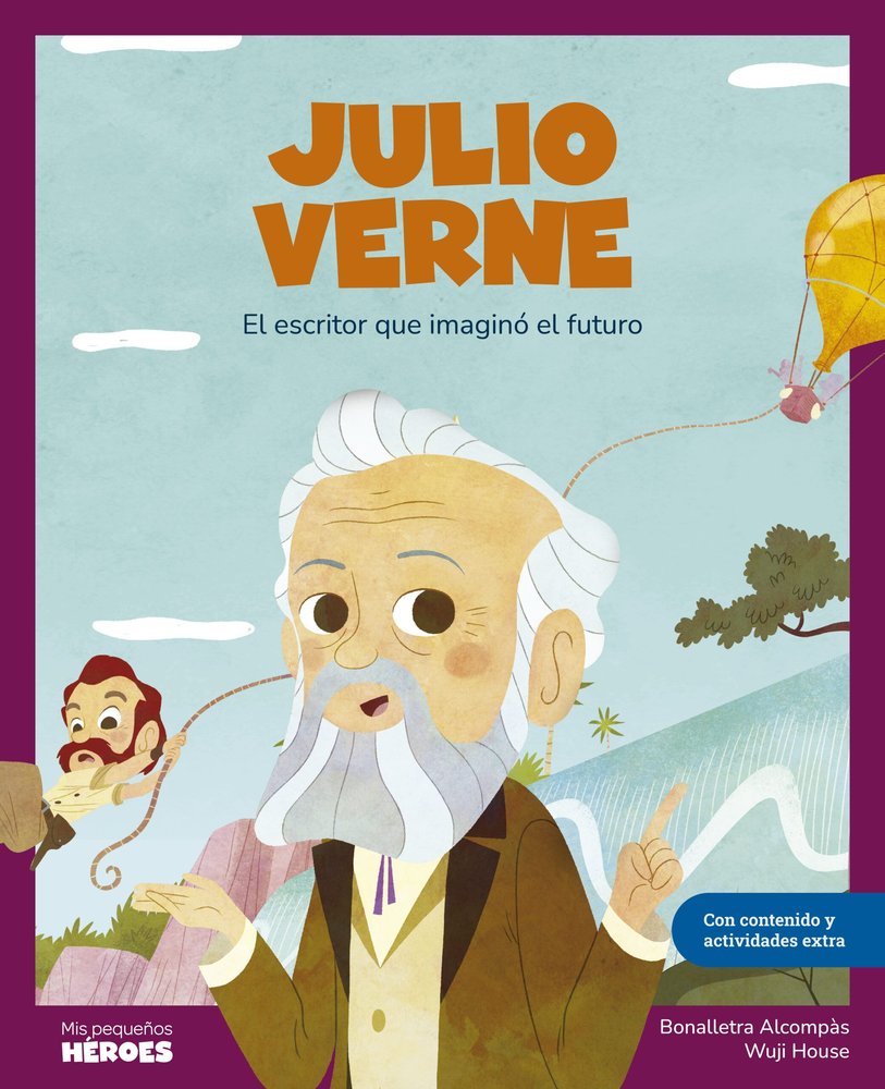 JULIO VERNE, de ALCOMPAS, BONALLETRA | portada del libro