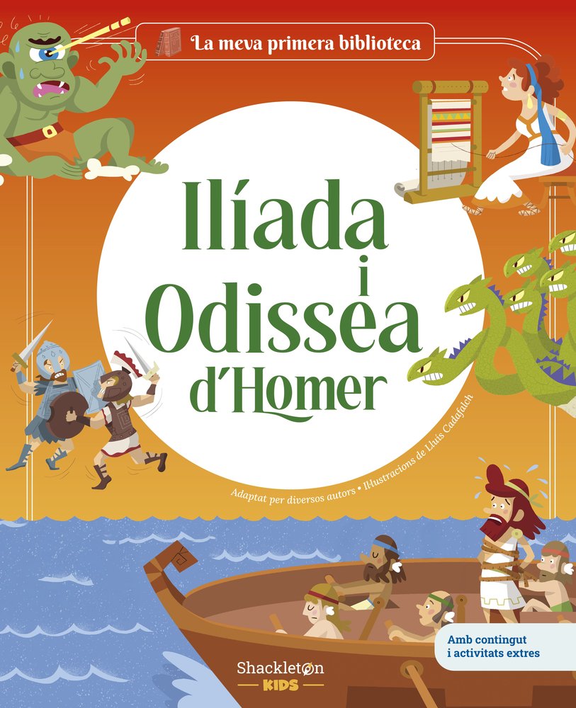 ILIADA I ODISSEA D'HOMER, de SOLE, JORDI | portada del libro