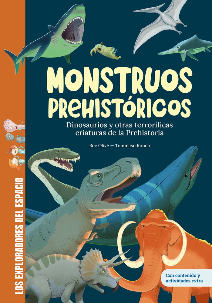 MONSTRUOS PREHISTORICOS, de OLIVE, ROC | portada del libro