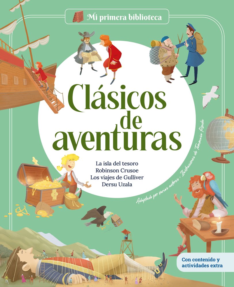 CLASICOS DE AVENTURAS, de RODRIGUEZ IBARRA, SERGI | portada del libro