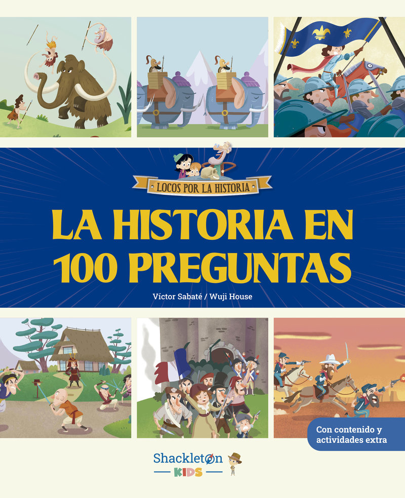 LA HISTORIA EN 100 PREGUNTAS, de SABATE, VICTOR | portada del libro