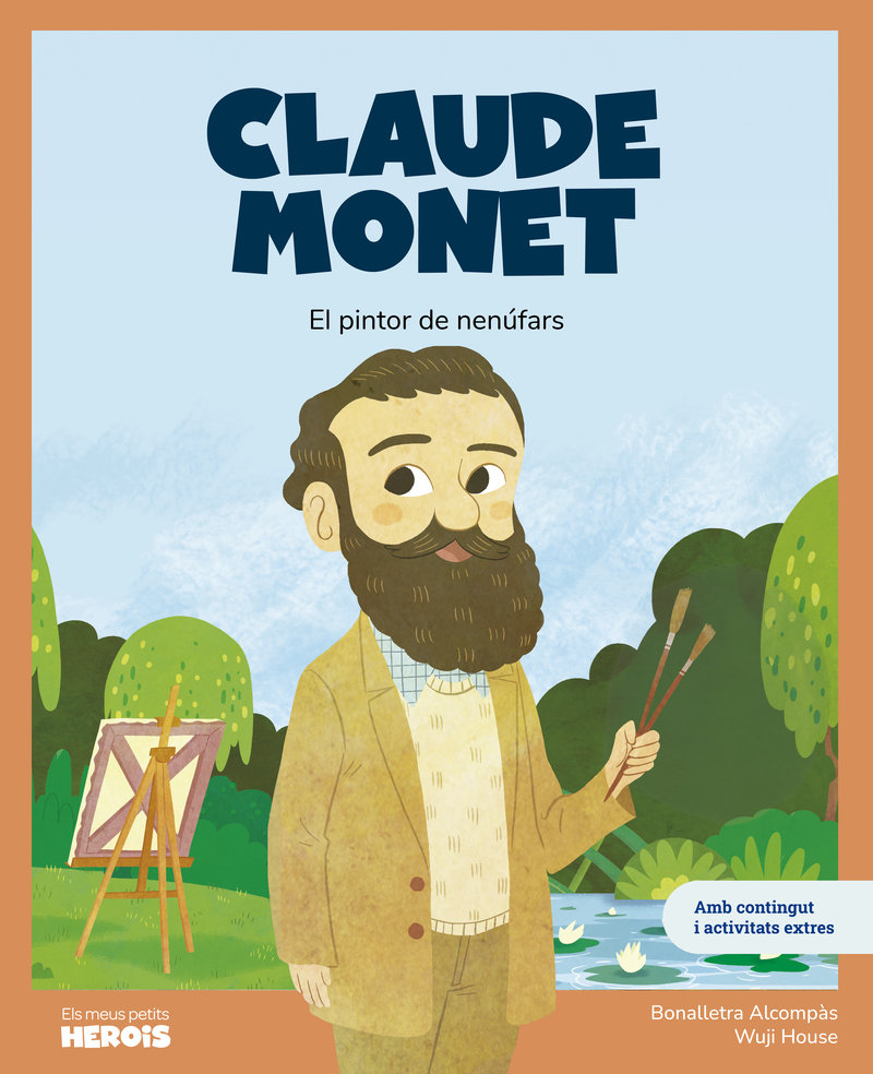 CLAUDE MONET, de ALCOMPAS,BONALLETRA | portada del libro