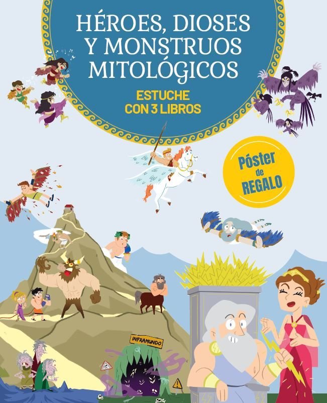 HEROES, DIOSES Y MONSTRUOS MITOLOGICOS, de SABATE, VICTOR | portada del libro