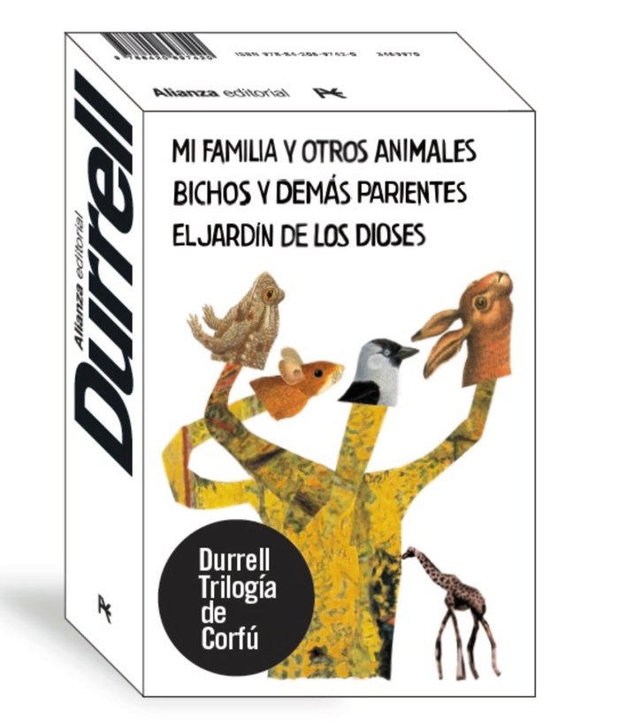 TRILOGIA DE CORFU - ESTUCHE, de DURRELL, GERALD | portada del libro