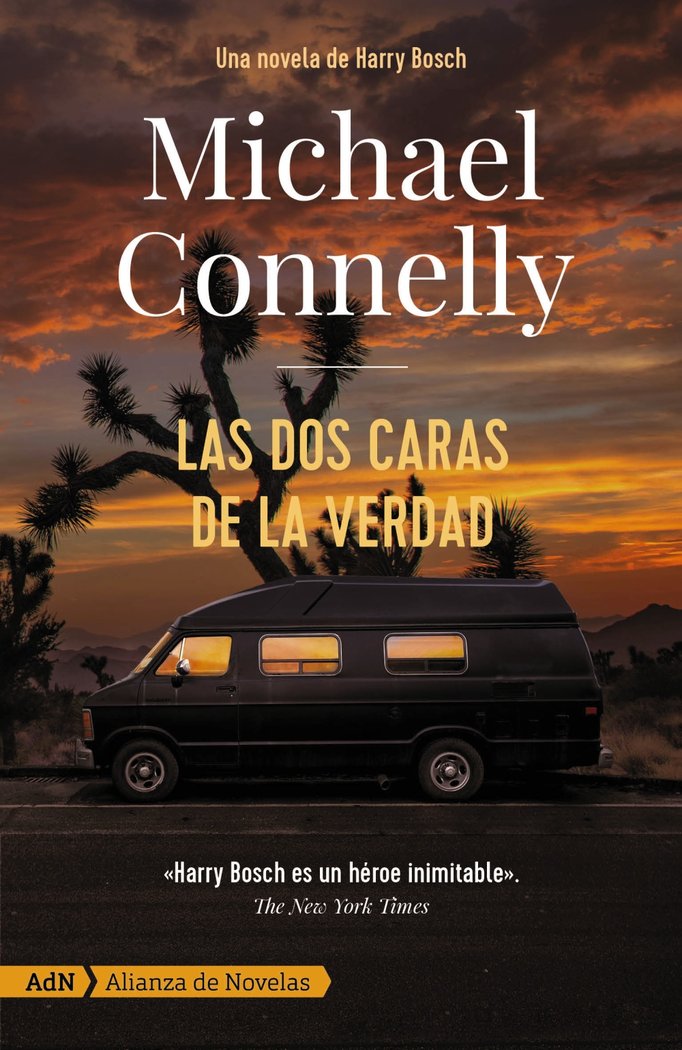 LAS DOS CARAS DE LA VERDAD [ADN], de CONNELLY, MICHAEL | portada del libro