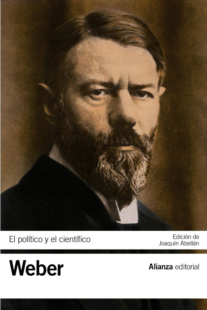EL POLITICO Y EL CIENTIFICO, de WEBER, MAX | portada del libro
