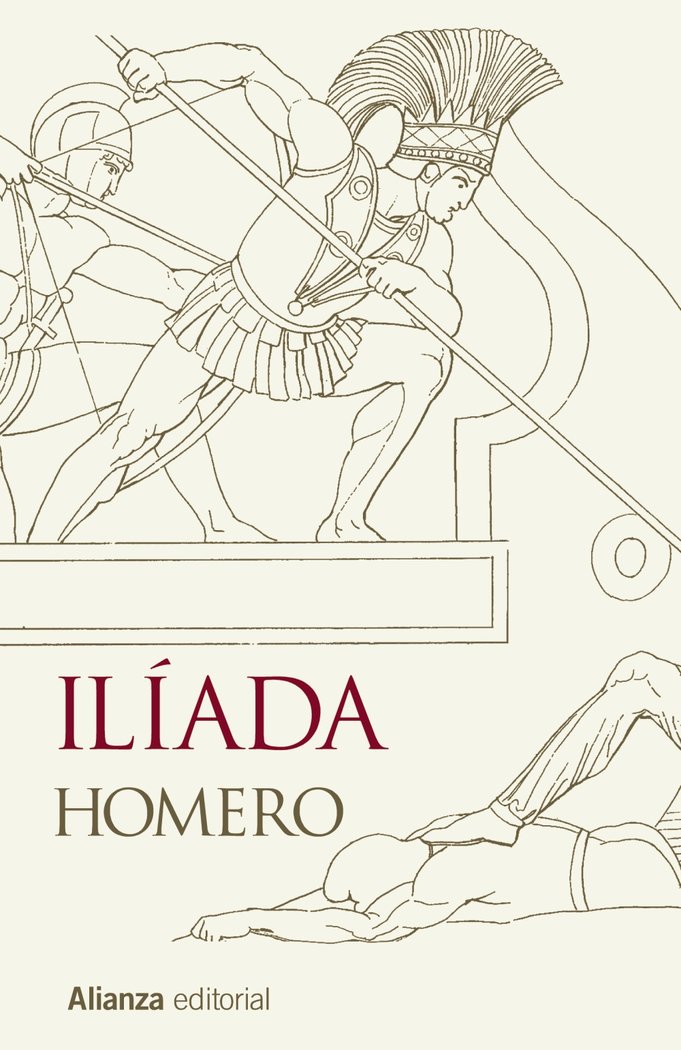 ILIADA, de HOMERO | portada del libro