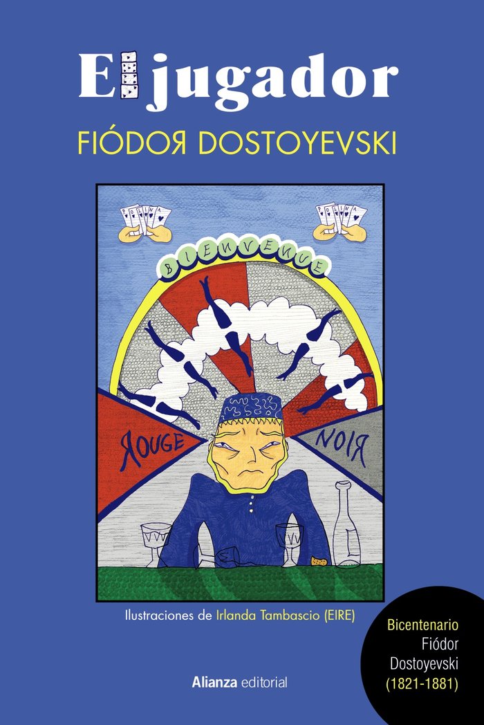EL JUGADOR ED ILUSTRADA, de DOSTOYEVSKI, FIODOR | portada del libro