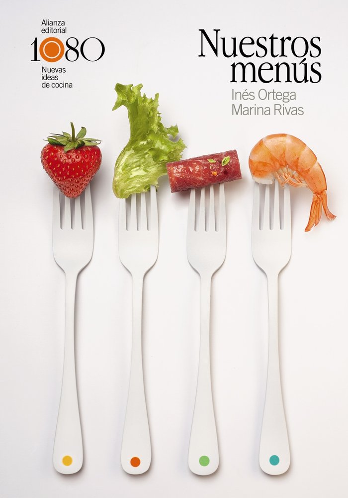 NUESTROS MENUS, de ORTEGA, INES | portada del libro