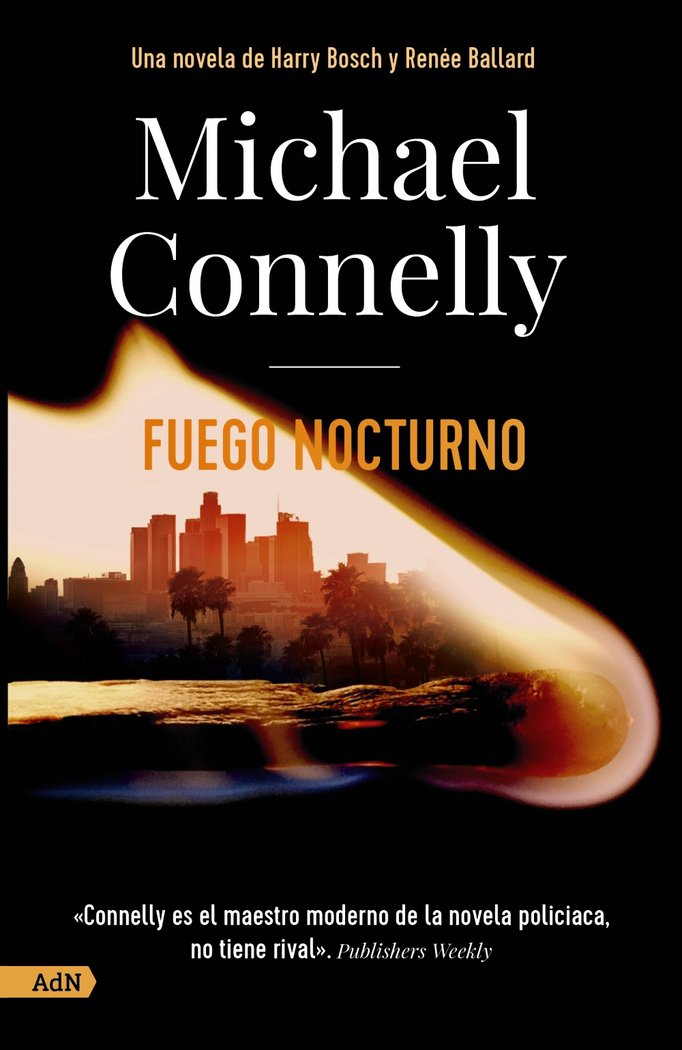 Fuego nocturno [AdN], de CONNELLY, MICHAEL | portada del libro