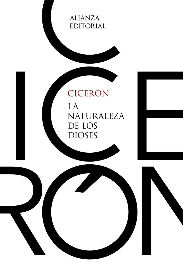 LA NATURALEZA DE LOS DIOSES, de CICERON | portada del libro