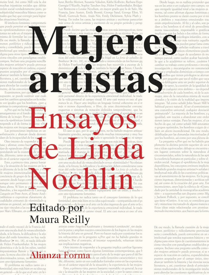 MUJERES ARTISTAS, de NOCHLIN, LINDA | portada del libro