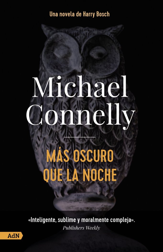 MAS OSCURO QUE LA NOCHE ADN, de CONNELLY, MICHAEL | portada del libro