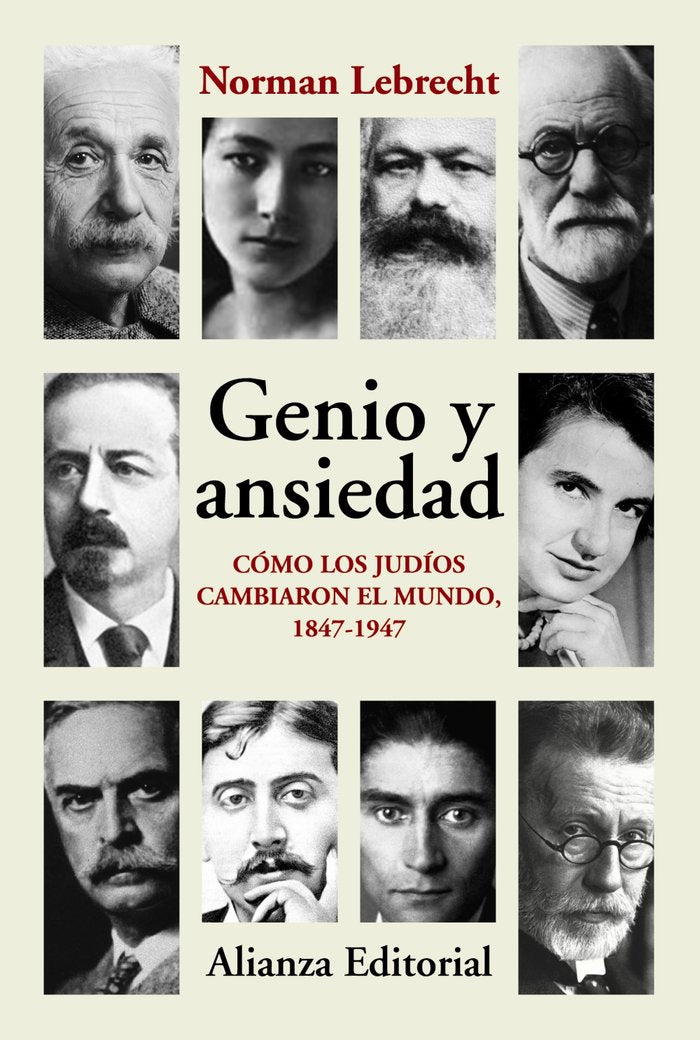 GENIO Y ANSIEDAD, de LEBRECHT, NORMAN | portada del libro