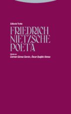 FRIEDRICH NIETZSCHE POETA, de María del Carmen Gómez García | portada del libro