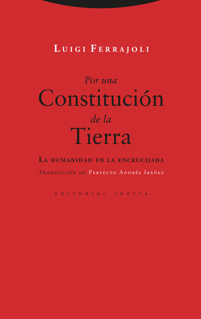 POR UNA CONSTITUCION DE LA TIERRA 2ｦED, de FERRAJOLI | portada del libro