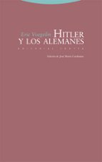 HITLER Y LOS ALEMANES, de Eric Voegelin | portada del libro