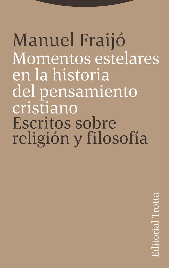 MOMENTOS ESTELARES EN LA HISTORIA DEL PENSAMIENTO CRISTIANO, de FRAIJO | portada del libro
