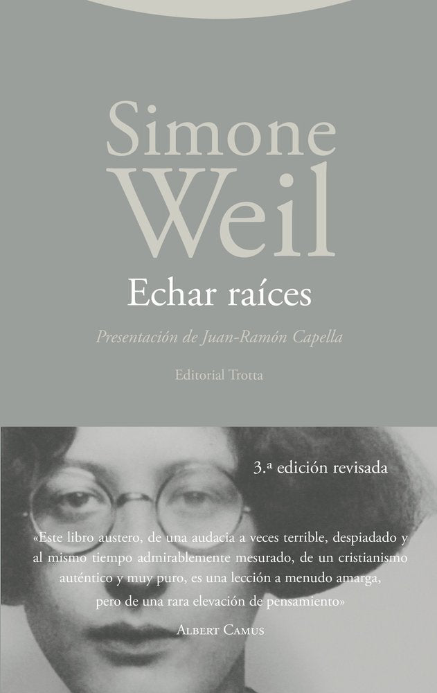 ECHAR RAICES, de WEIL | portada del libro