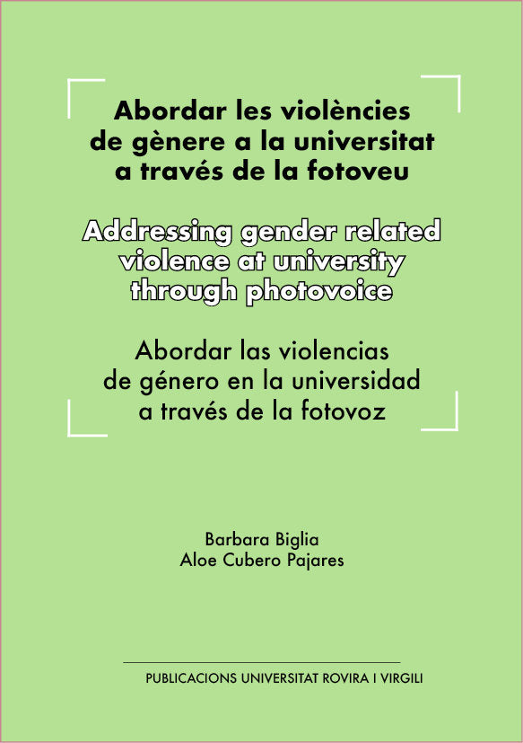 ABORDAR LES VIOLENCIES DE GENERE A LA UNIVERSITAT A TRAVES D, de VARIOS AUTORES | portada del libro
