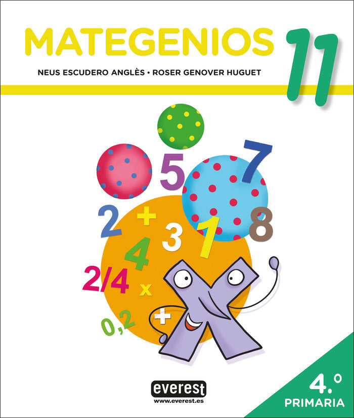Mategenios 11, de ESCUDERO ANGLÔS, NEUS | portada del libro