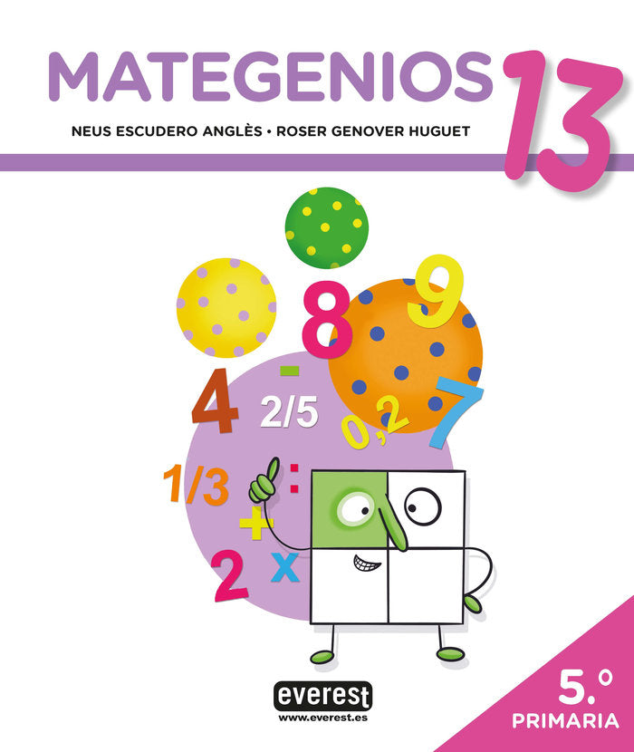 Mategenios 13, de ESCUDERO ANGLÔS, NEUS | portada del libro