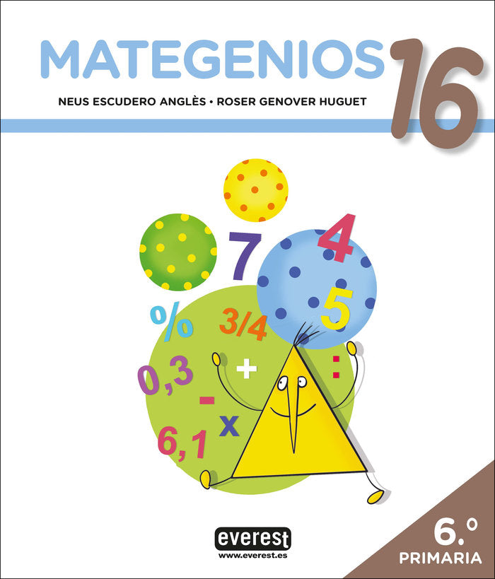 Mategenios 16, de ESCUDERO ANGLÔS, NEUS | portada del libro