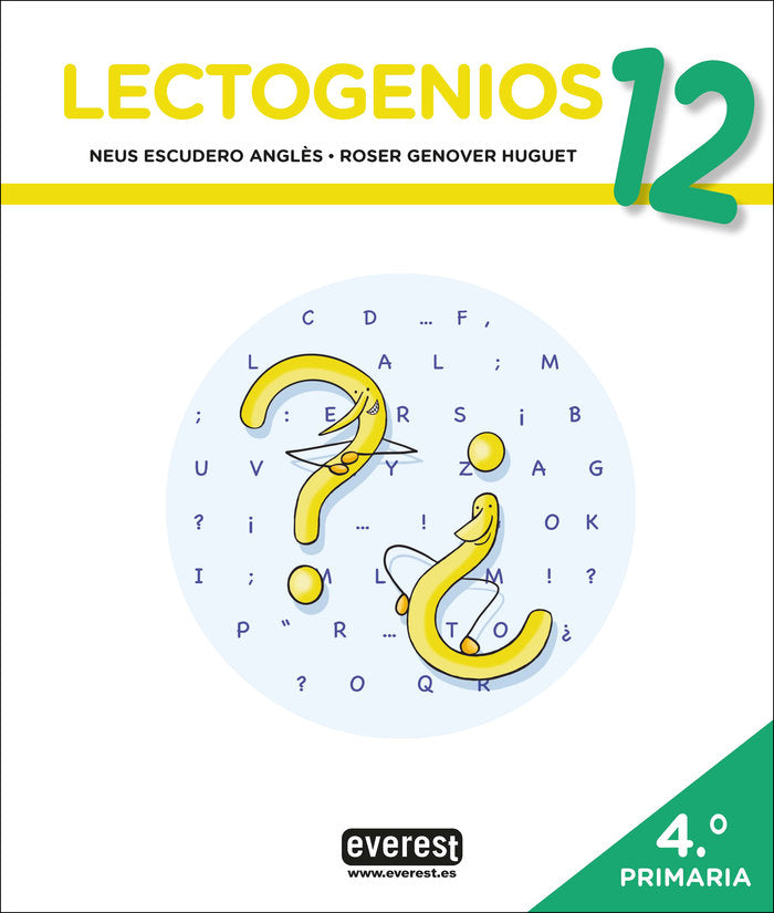Lectogenios 12, de ESCUDERO ANGLÔS, NEUS | portada del libro