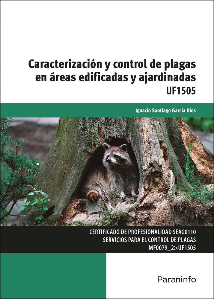 CARACTERIZACION Y CONTROL DE PLAGAS EN AREAS EDIFICADAS Y AJ, de GARCIA DIOS, IGNACIO SANTIAGO | portada del libro