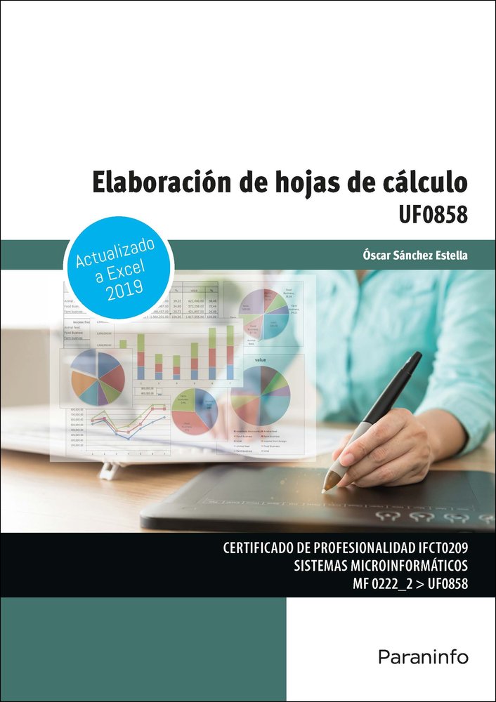 ELABORACION DE HOJAS DE CALCULO, de SANCHEZ ESTELLA | portada del libro
