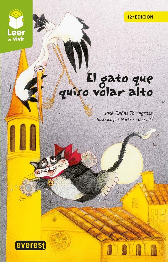 El gato que quiso volar alto, de QUESADA RODRIGUEZ, Mª FE | portada del libro