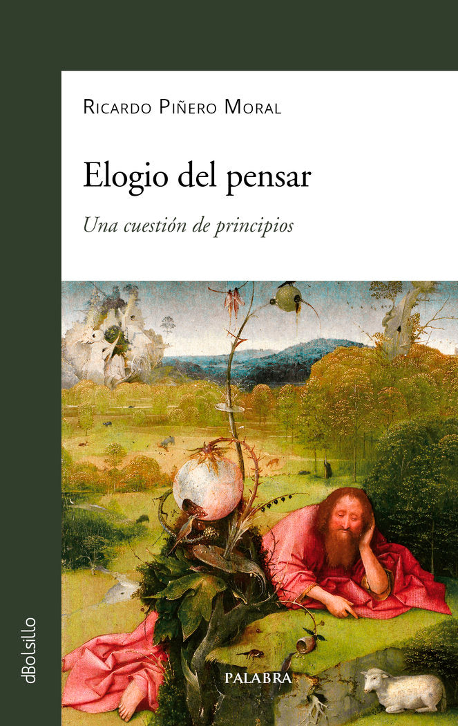 ELOGIO DEL PENSAR, de PIÑERO MORAL, RICARDO | portada del libro