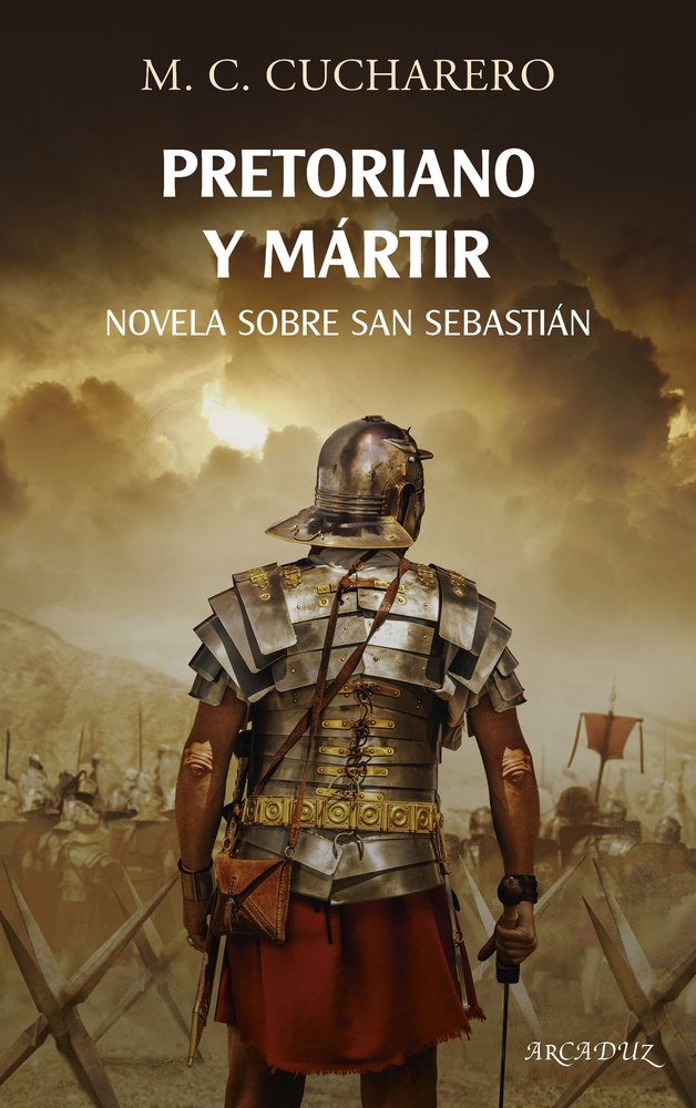 PRETORIANO Y MARTIR, de M.C. CUCHARERO | portada del libro