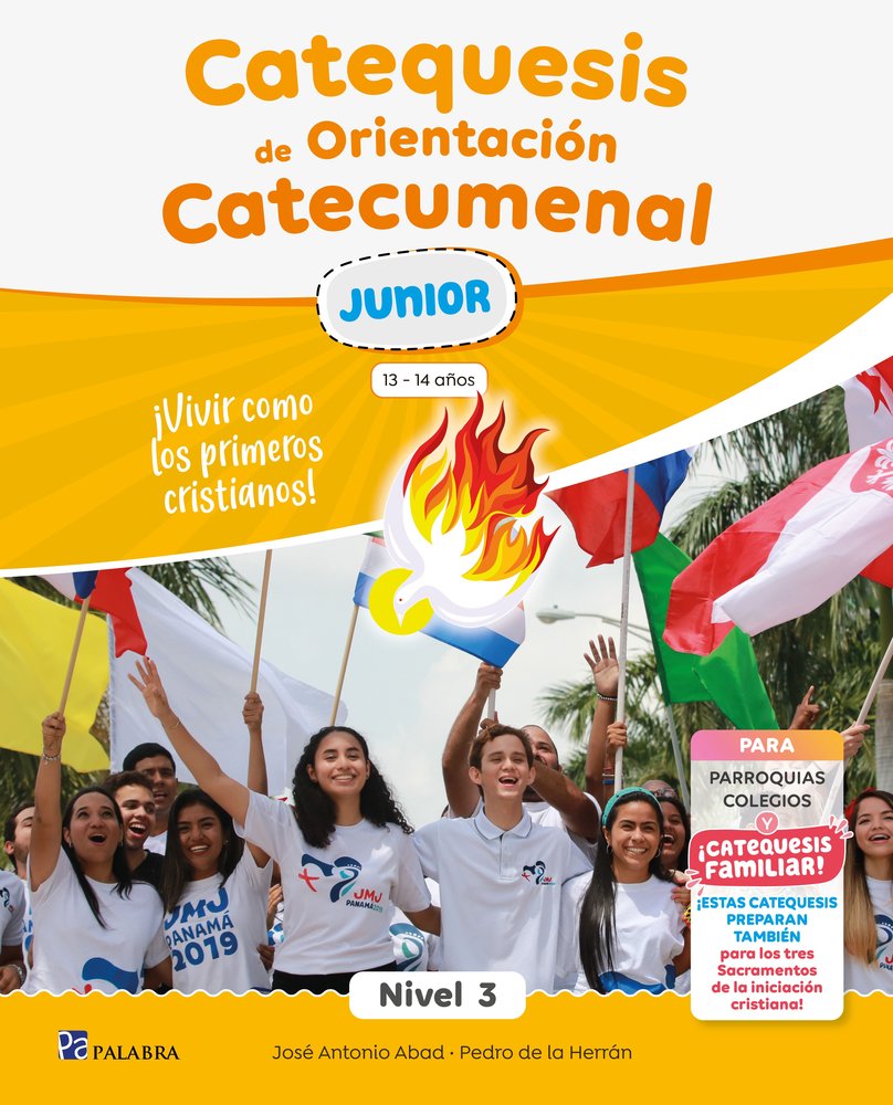 CATEQUESIS DE ORIENTACION CATECUMENAL NIVEL 3 JUNIOR, de DE LA HERRAN LUZARRAGA, PEDRO | portada del libro