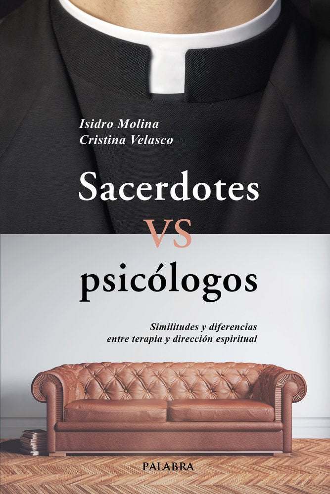 SACERDOTES VS PSICOLOGOS, de CRISTINA VELASCO VEGA | portada del libro