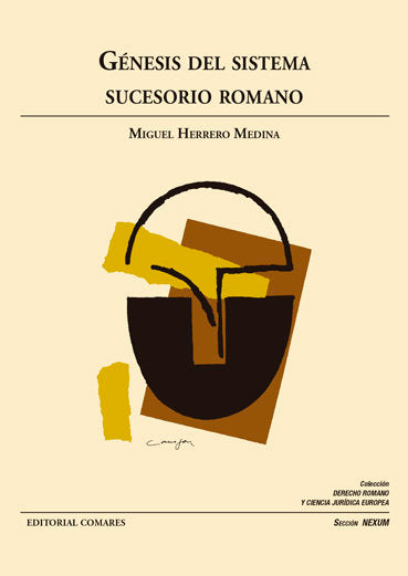 GENESIS DEL SISTEMA SUCESORIO ROMANO | portada del libro
