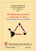 MOVILIDAD INTERNACIONAL Y EDUCACIÓN EN COREA, de LUIS ALBERTO BOTELLA SANCHEZ | portada del libro