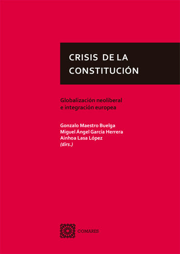 CRISIS DE LA CONSTITUCION, de MAESTRO BUELGA, GONZALO | portada del libro