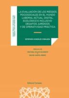 LA EVALUACION DE LOS RIESGOS PSICOSOCIALES EN EL MUNDO LABO, de ESTEFANIA GONZALEZ COBALEDA | portada del libro