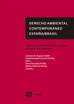 DERECHO AMBIENTAL CONTEMPORANEO ESPAÑA/BRASIL, de BUJOSA VADELL,LORENZO MATEO | portada del libro