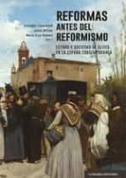 REFORMAS ANTES DEL REFORMISMO, de SALVADOR CALATAYUD | portada del libro