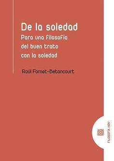 DE LA SOLEDAD, de FORNET-BETANCOURT | portada del libro