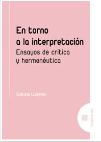 EN TORNO A LA INTERPRETACION, de WAHNON, SULTANA | portada del libro